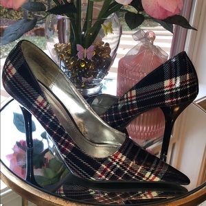 Dollhouse multicolored vegan leather pumps